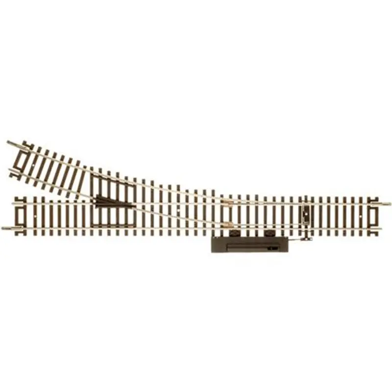 Atlas - At-545 - Right Hand 22” Radius Manual Turnout, Code 83 (Ho Scale) 1