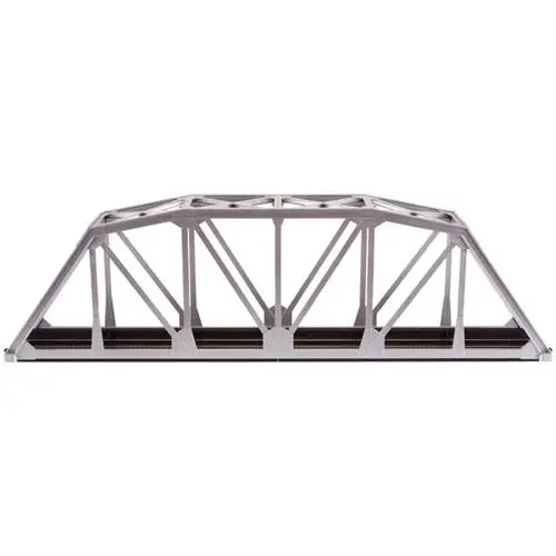 Atlas - At-594 - Through Truss Bridge Silver, Code 83, (Ho Scale) 1