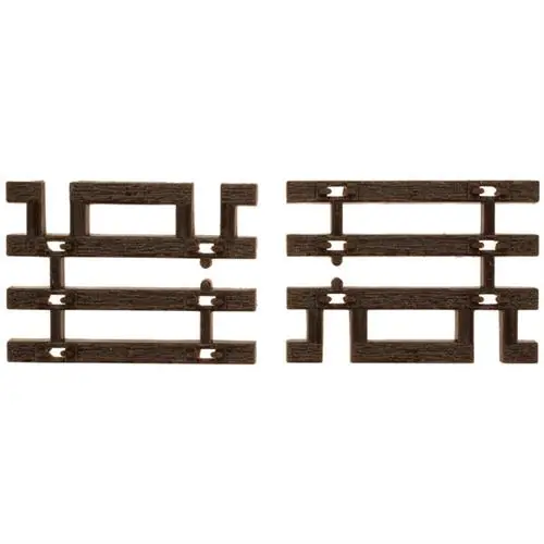 Atlas - At-598 - Flex Track End Ties, Code 83, 12Pc (Ho Scale) 1