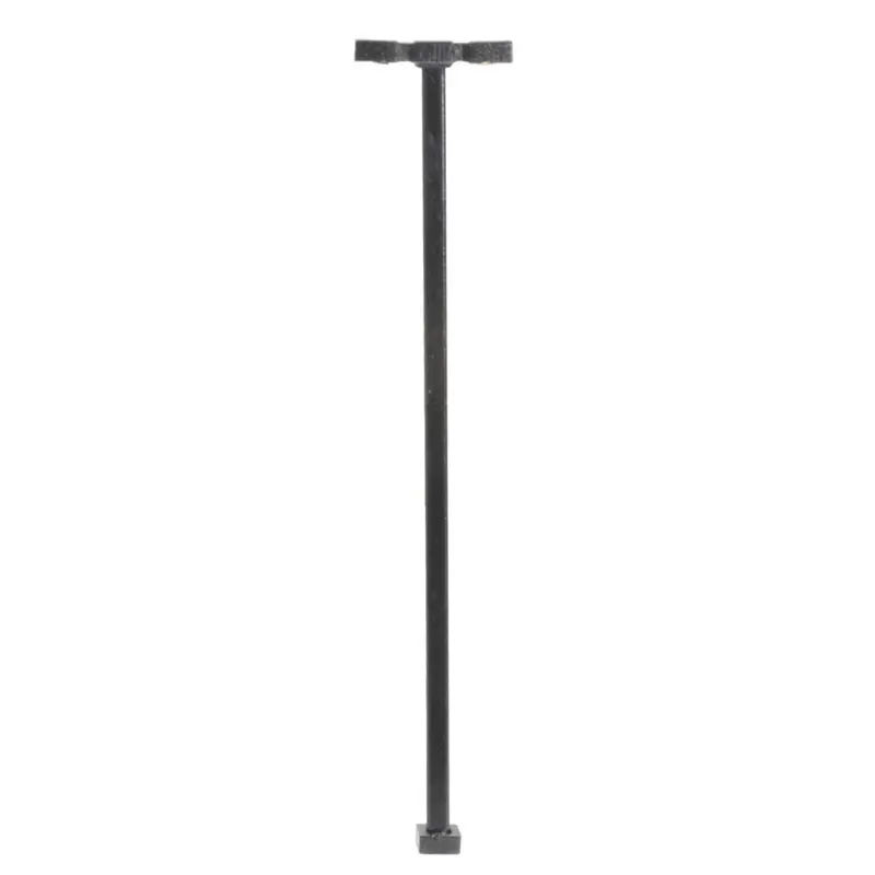 Atlas - At-70000193 - Double Arm Square Light - Black - 30Ft - Warm Led - 3Pc (N Scale) 1
