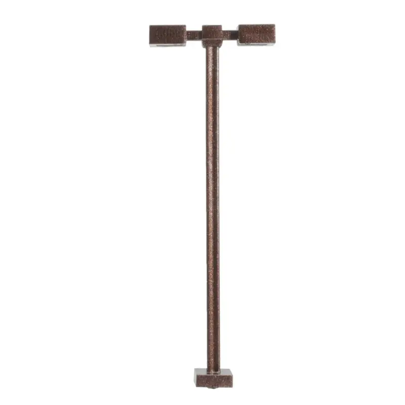 Atlas - At-70000209 - Double Arm Square Light - Bronze - 15Ft - Warm Led - 3Pc (Ho Scale) 1