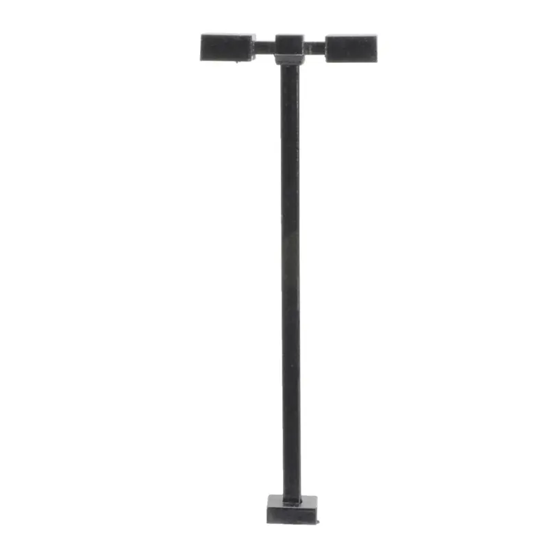 Atlas - At-70000212 - Double Arm Square Light - Black - 15Ft - Cool White Led - 3Pc (Ho Scale) 1