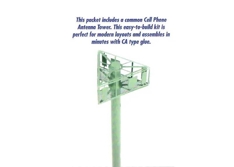 Atlas - Blma600 - Mobile Phone Tower (N Scale) 1