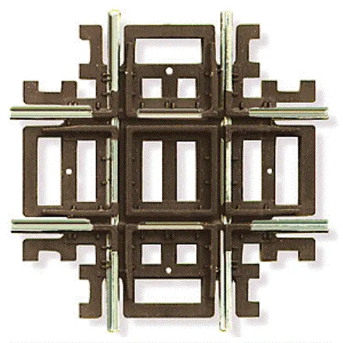 Atlas - Crossing 90 Degree, Code 83, Ho Scale 1