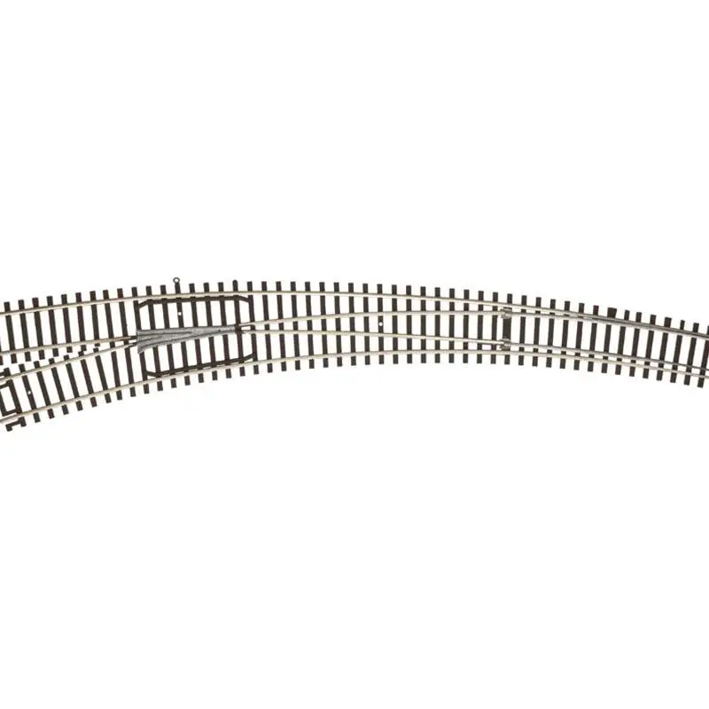 Atlas - Left Hand Curved Turnout, Code 100, Ho Scale 1