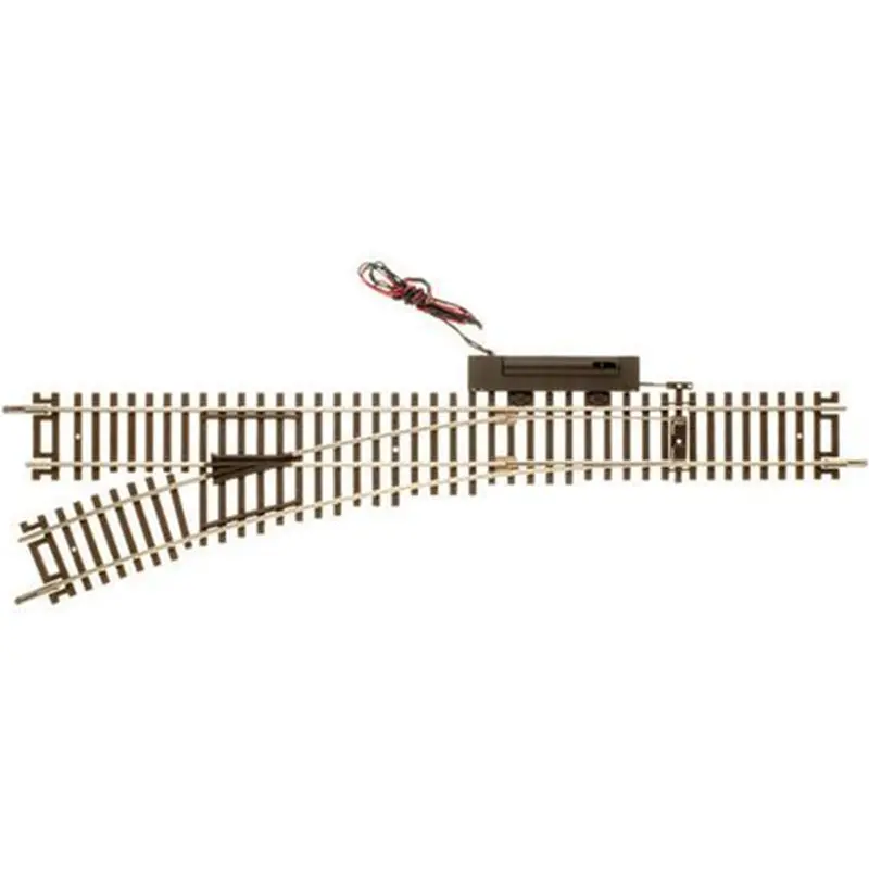 Atlas - Left Hand Remote Turnout, 22" Radius, Code 83, Ho Scale 1