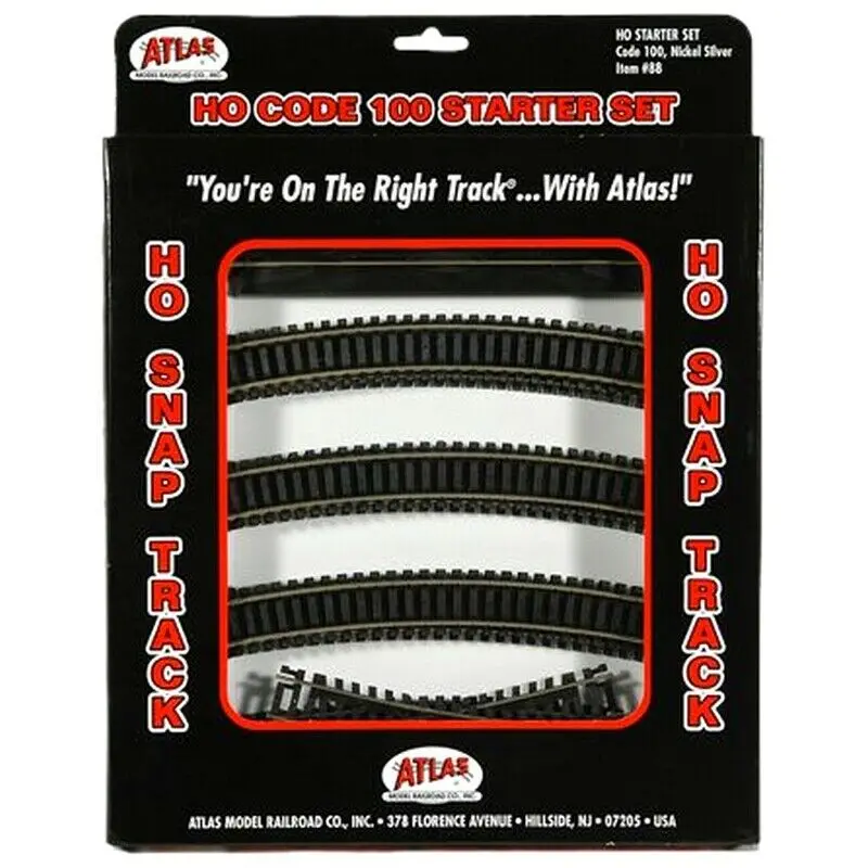 Atlas - Track Starter Set, Code 100, Ho Scale 1