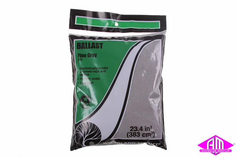 B75 - Fine Ballast - Grey 1