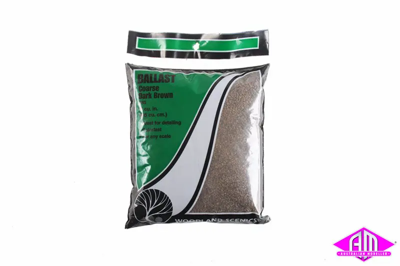 B85 - Coarse Ballast - Dark Brown 1
