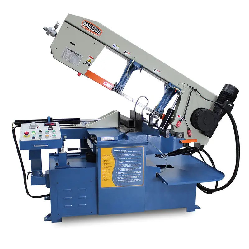 Baileigh 1001298 Bs-20Sa-Dm 13" Dual Miter Band Saw W/ Cast Iron Bow 1