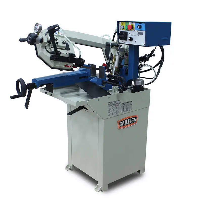 Baileigh 1001309 Bs-210M 6.5" X 8" Horizontal Metal Cutting Band Saw 1
