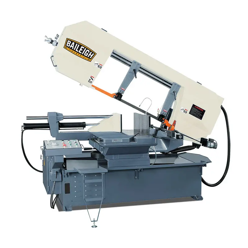 Baileigh 1001389 Bs-24Sa-Dm 220V Semi Auto Dual Mitering Horizontal Band Saw 1
