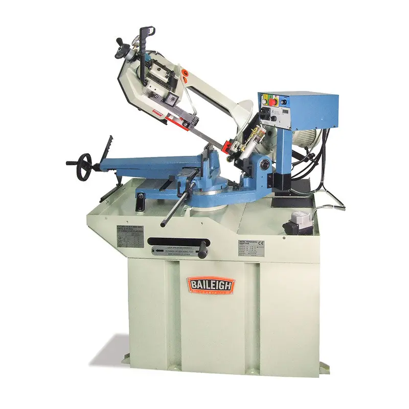 Baileigh 1001432 Bs-260M 220V Gear Driven Band Saw W/ Welded Steel Base 1