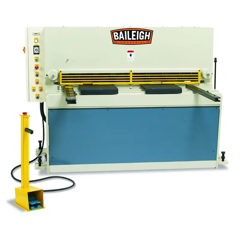 Baileigh 1007122 Sh-5210-Hd Hydraulic Sheet Metal Shear W/ 52" X 10 Ga Capacity 1
