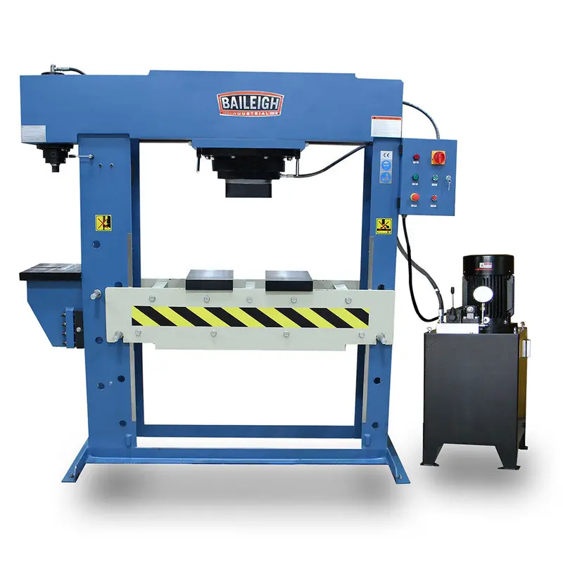 Baileigh 1019291 Hsp-200M-C 200/20 Ton Two Station Hydraulic H-Frame Press 1