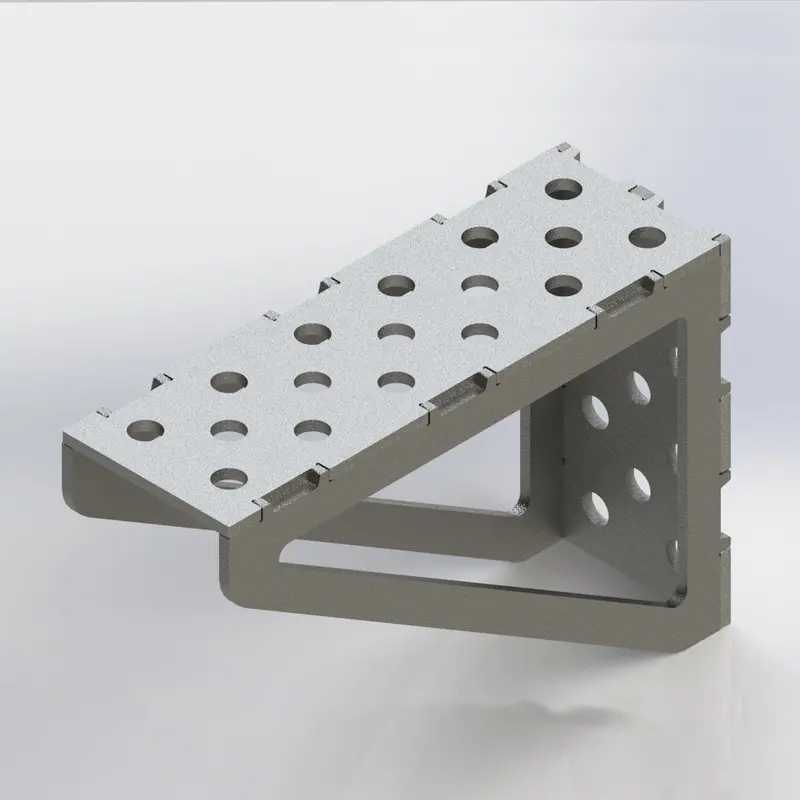 Baileigh Wjt-Ab1174uw-16 11.75" X 7.75" X 4" Weld Together Angle Block 1