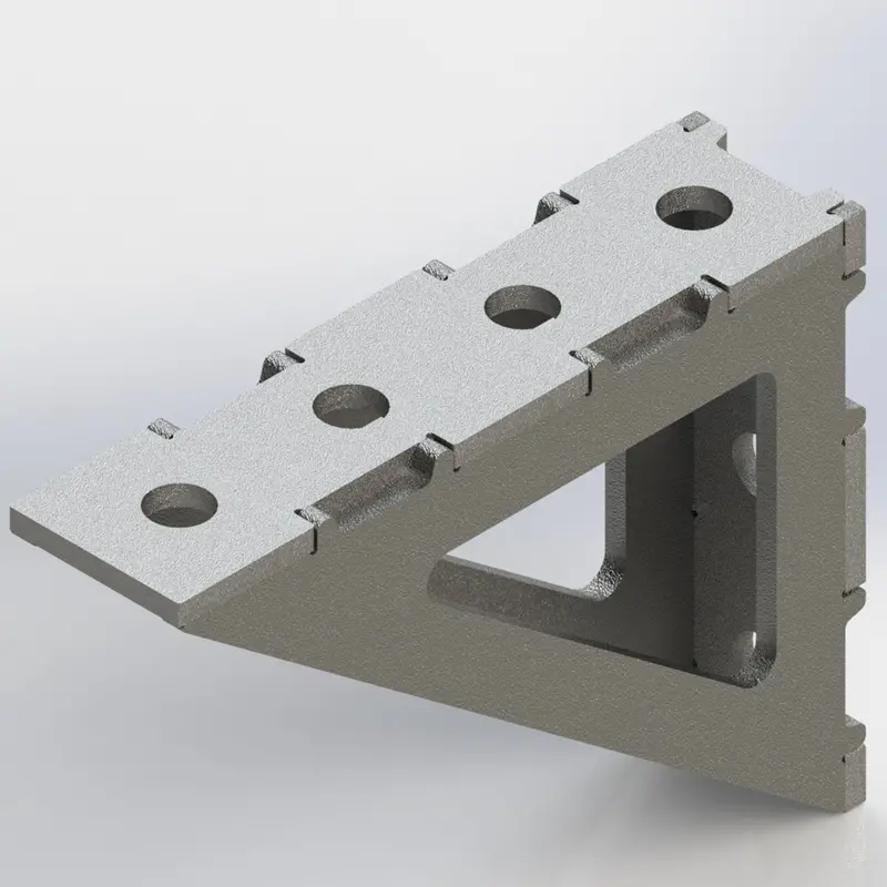 Baileigh Wjt-Ab762uw-16 7.75" X 4" X 2" Weld Together Angle Block 1