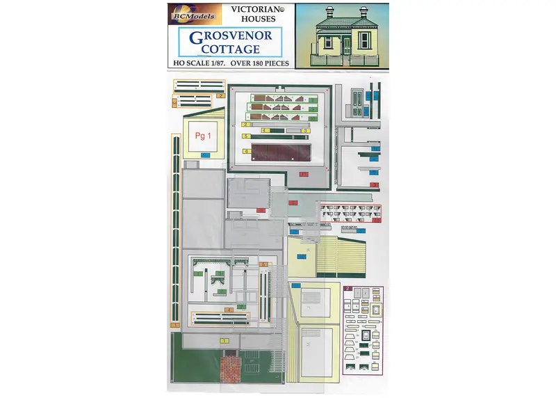 Bcm2 - Grosvenor Cottage Kit (Ho Scale) 1