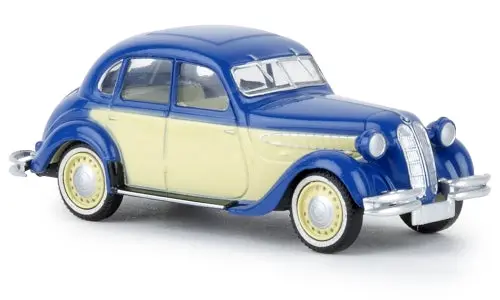 Bk24559 - Bmw 326 - Blue/Light Beige Td (Ho Scale) 1