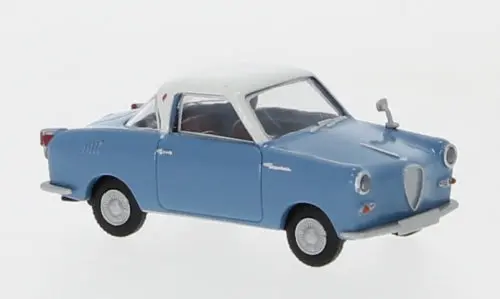 Bk27850 - Goggomobil Coupe - Blue/White (Ho Scale) 1