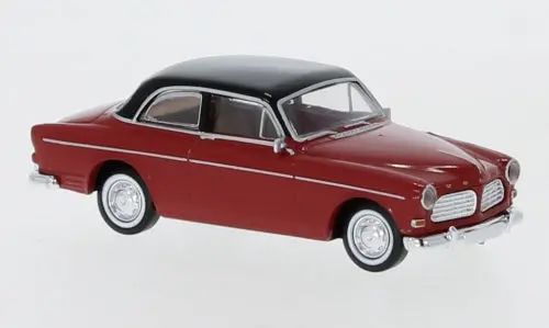 Bk29217 - Volvo Amazon - Red/Black - 2 Door (Ho Scale) 1