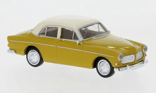 Bk29229 - Volvo Amazon - Dark Yellow/Light Beige - 4 Door (Ho Scale) 1
