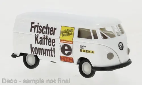 Bk32739 - Vw T1b Box Wagon - Edeka Coffee (Ho Scale) 1
