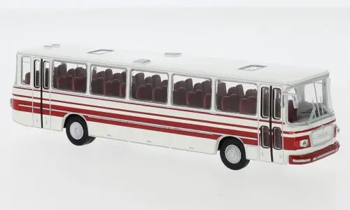 Bk59251 - Man 750 Bus - White/Red (Ho Scale) 1
