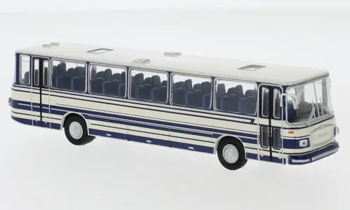Bk59252 - Man 750 Bus - White/Dark Blue (Ho Scale) 1