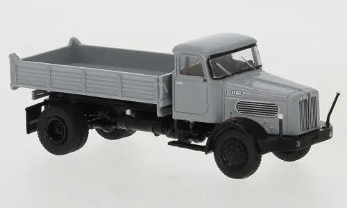 Bk79252 - Büssing Commodore Sak Dump Truck - Grey/Black (Ho Scale) 1