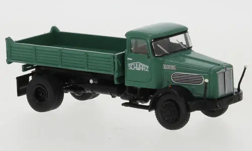 Bk79255 - Büssing Commodore Sak Dump Truck - Schwarzbau (Ho Scale) 1