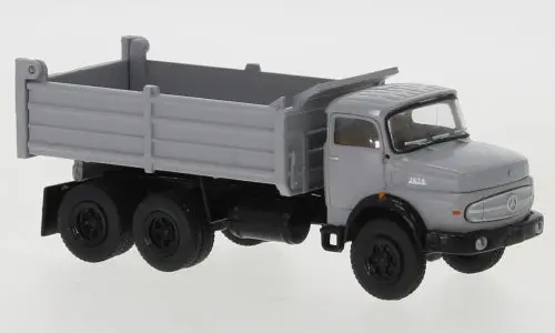 Bk81155 - Mercedes Lak 2624 Dump Truck - Grey/Black (Ho Scale) 1