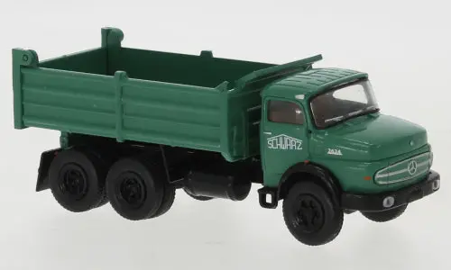 Bk81156 - Mercedes Lak 2624 Dump Truck - Black (Ho Scale) 1