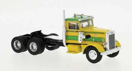 Bk85760 - Peterbilt 281 - Green/Yellow (Ho Scale) 1