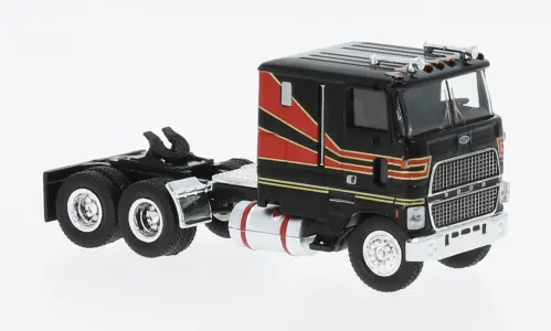 Bk85854 -  Ford Clt 9000 - Black/Red 1978 (Ho Scale) 1