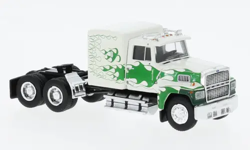 Bk85879 - Ford Ltl 9000 - White/Green 1978 (Ho Scale) 1