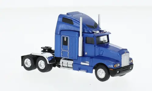 Bk85925 - Kenworth T 600 - Metallic Blue/Black 1984 (Ho Scale) 1