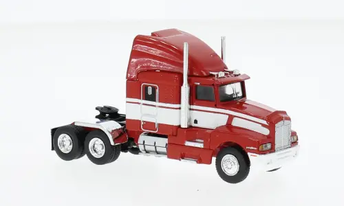 Bk85926 - Kenworth T 600 - Red/White 1984 (Ho Scale) 1