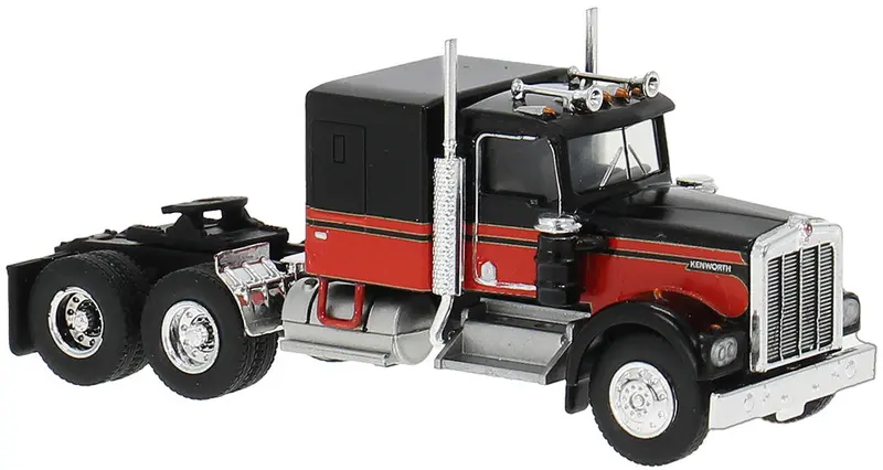 Bk86250 - Kenworth W 900 - Red/Black (Ho Scale) 1