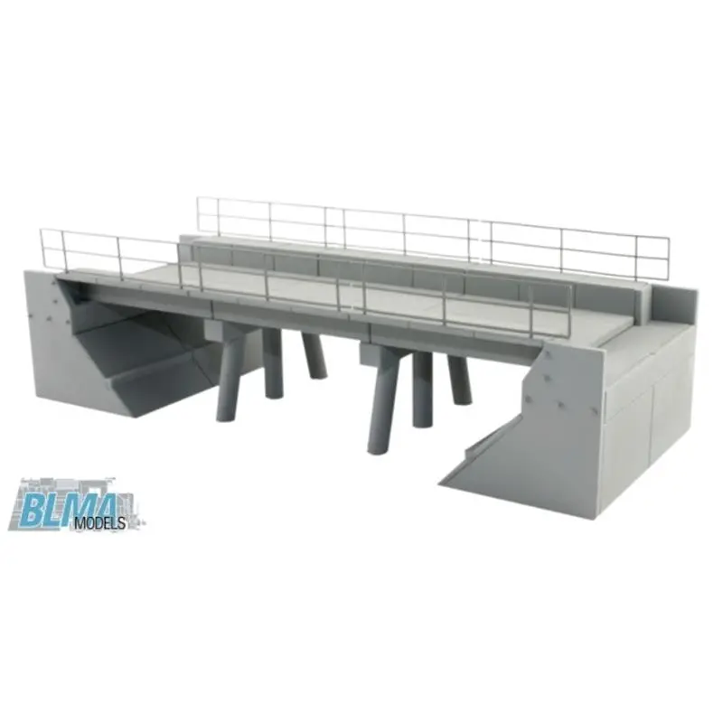 Blma4390 - Modern Concrete Segmental Bridge Kit (Set A) (Ho Scale) 1