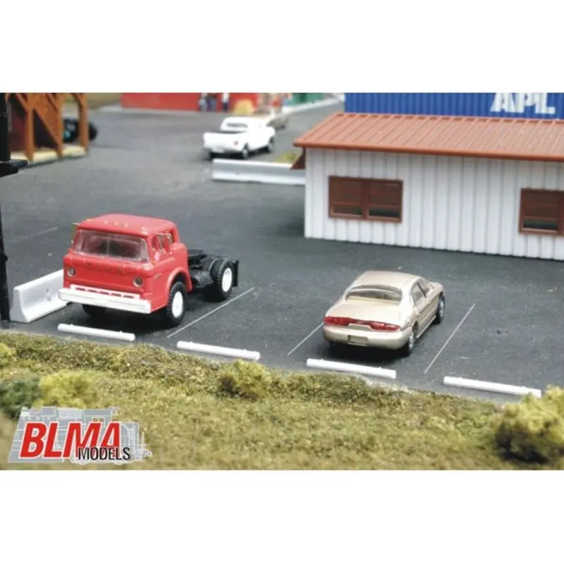 Blma611 - Concrete Car Stops 24Pc (N Scale) 1