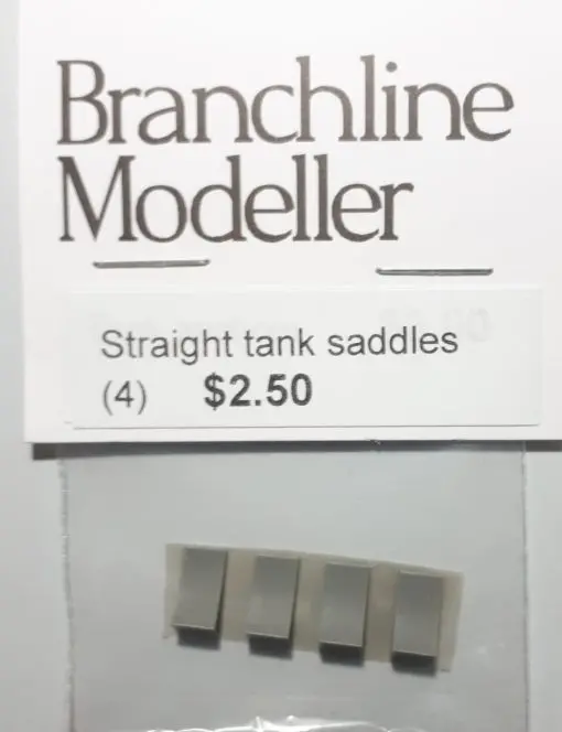 Bm-Tss - Tank Saddles - Straight - 4Pc (Ho Scale) 1