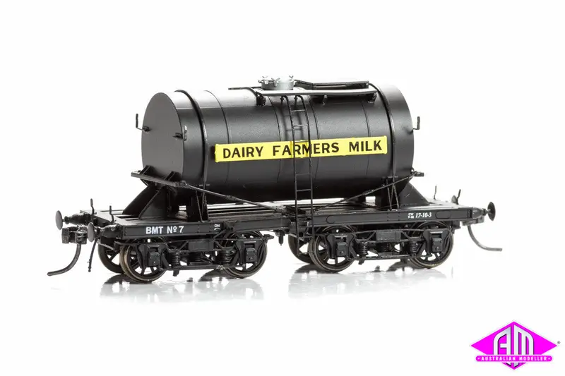 Bmt Milk Tanker 1960S Black Pack A (3 Pack) 1