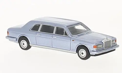 Bos87360 - Rolls Royce Silver Track Ii Touring Limousine - Metallic Light Blue (Ho Scale) 1