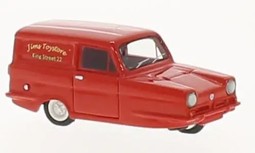 Bos87456 - Reliant Regal Supervan Iii - Red - Rhd (Ho Scale) 1