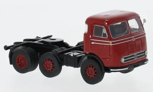 Bos87566 - 1960 Mercedes Lps 333 Truck - Red (Ho Scale) 1