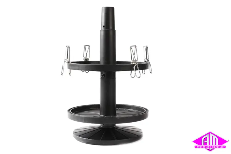 Bottled Paint Stand - W/4 Alligator Clips 1