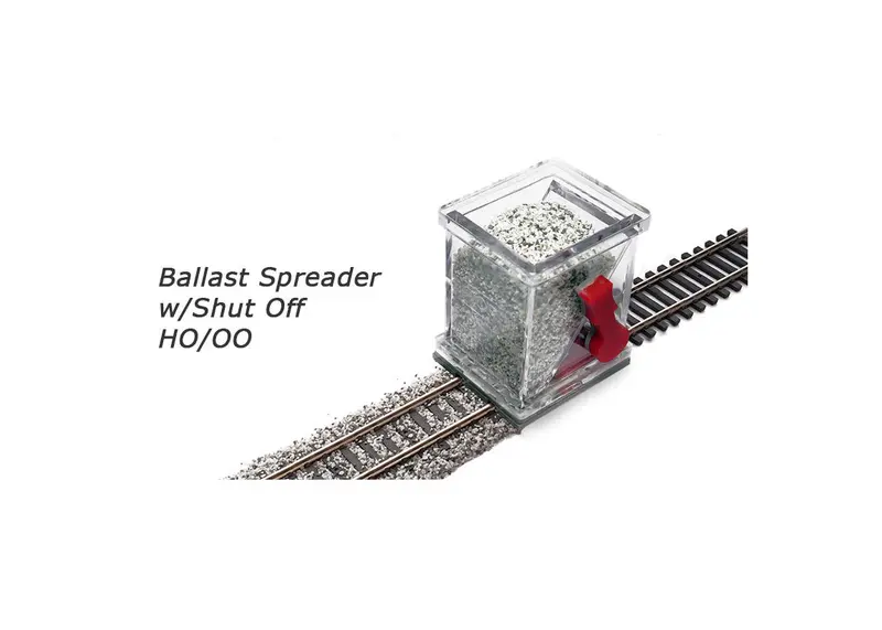 Bs-Ho-04 Ballast Spreader With Shutoff Ho Scale 1