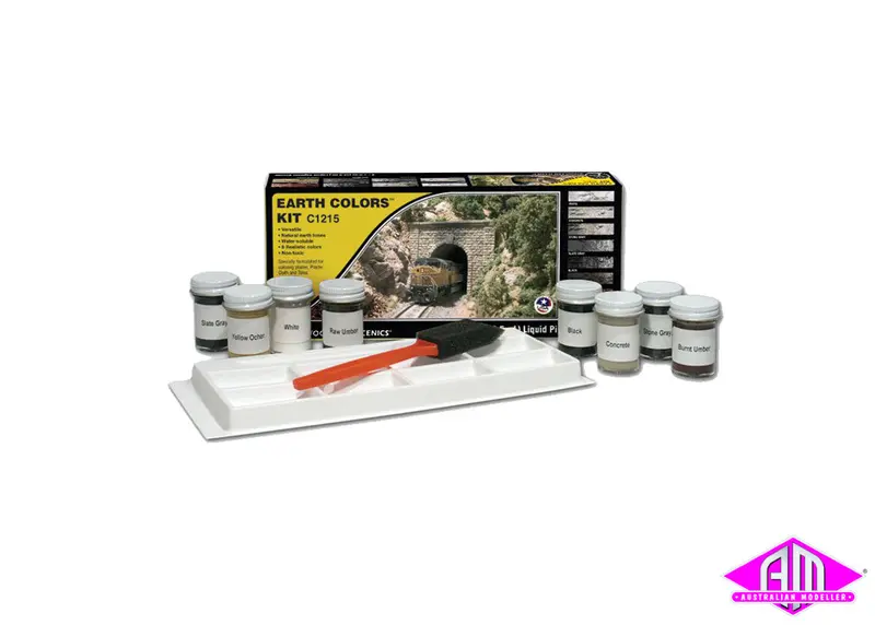 C1215 - Earth Colors Liquid Pigment Kit 1