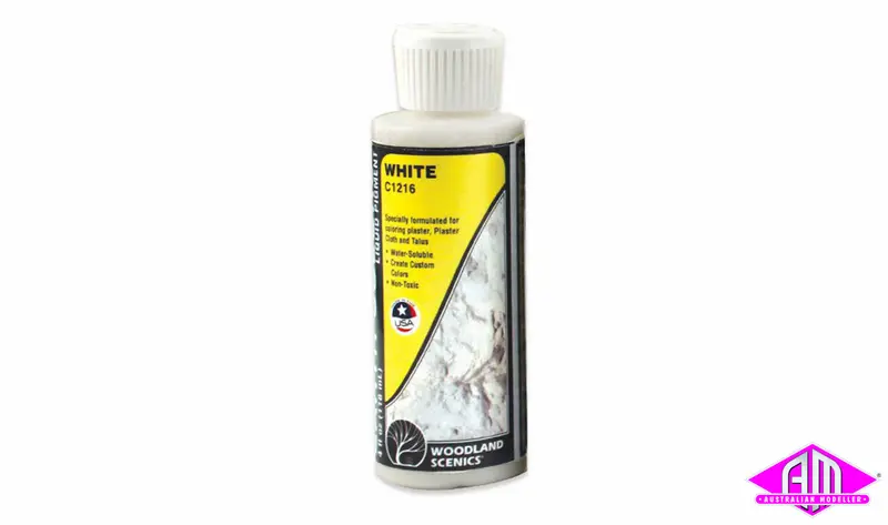 C1216 - Earth Colours Liquid Pigment - White 4 Oz(118Ml) 1